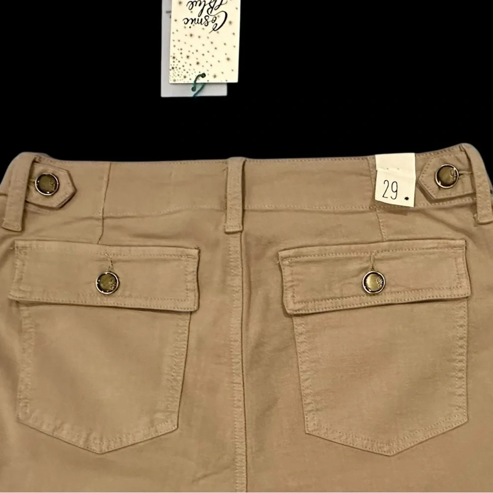 New With Tags.  Woman’s Cosmic Blue Love Ankle Cargo Tan Sz. 29 Nice! - Picture 8 of 15